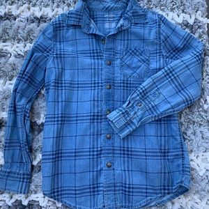 Arizona jeans brand flannel boys SZ M 10/12
